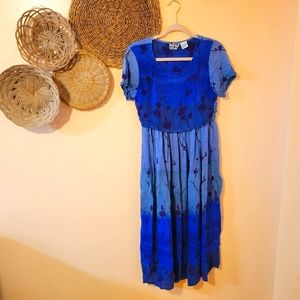 Vintage Blue Dress